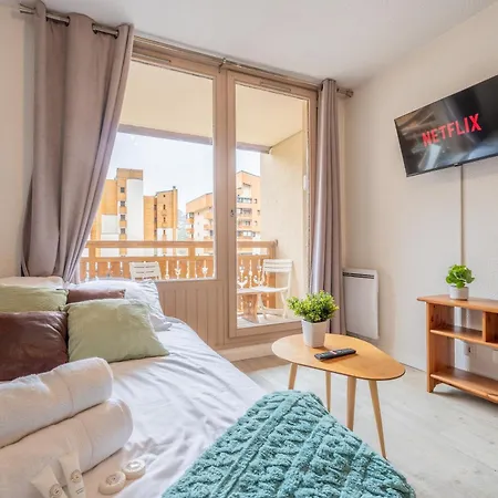 Apartment Mountain View With Ski-in And Out Loft - Roche Blanche *