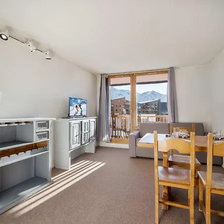 Daire Mountain View With Ski-in And Out Loft - Roche Blanche *